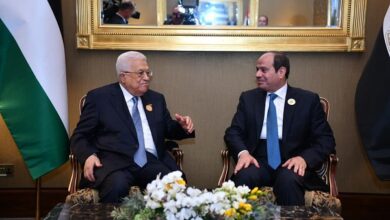الرئيس السيسي والرئيس عباس